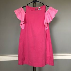 Pink tank dress
